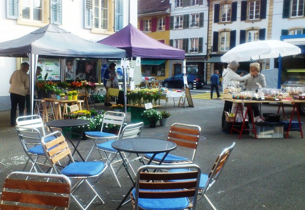 Samstag auf dem Markt